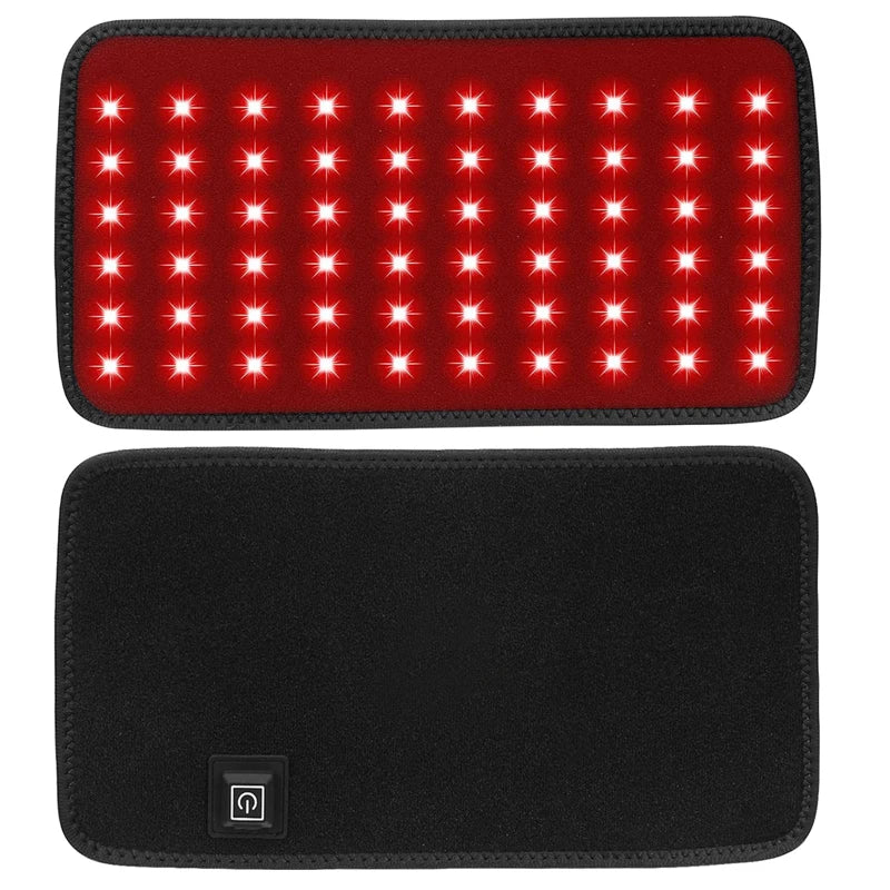 Red Light Therapy Belt for Back & Waist case on a white background