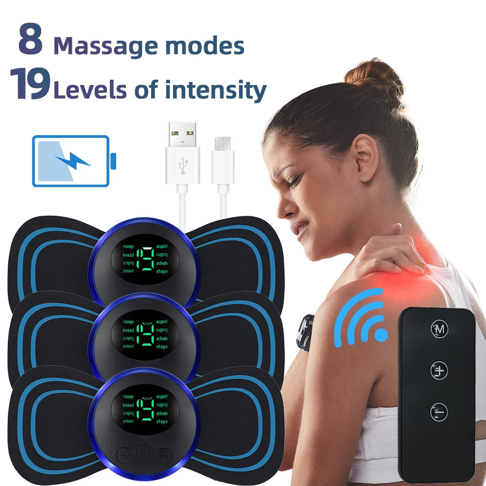 EMS Neck Massager for Relaxation & Muscle Support