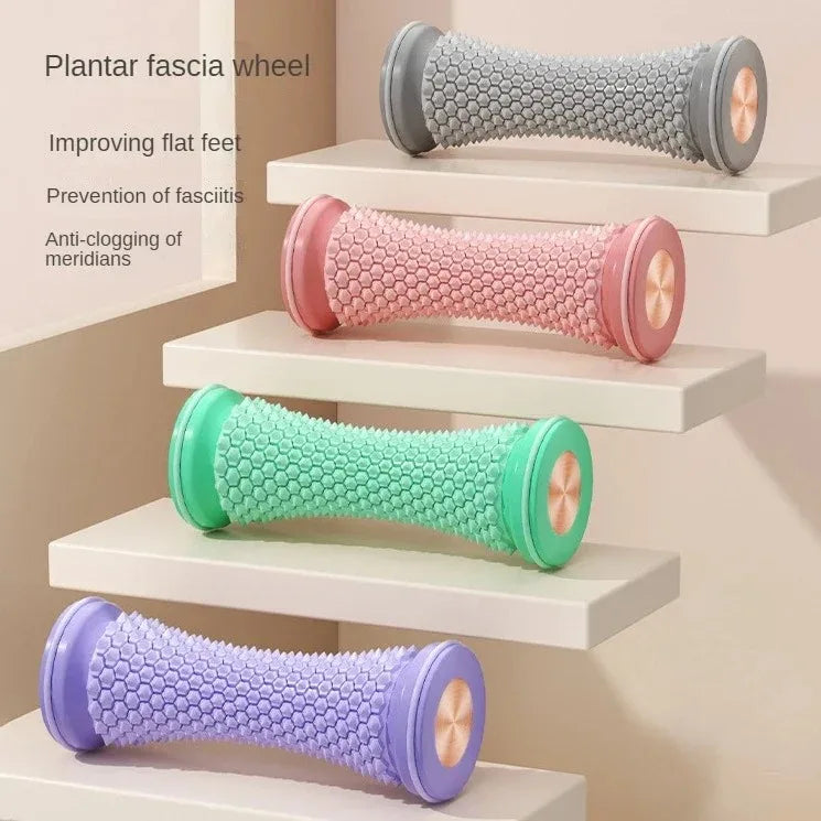 Foot massage roller for relaxation and foot care