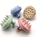 Silicone scalp massager shampoo brush for scalp care